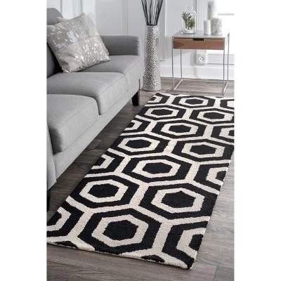 NuLOOM Hand Tufted Honeycomb Mayra Area Rug 3 NuLOOM Hand Tufted Honeycomb Mayra Area Rug