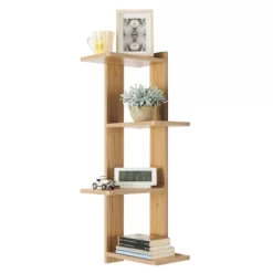 33" X 11.8" Alvar Corner 4 Tier Floating Ledge Column Wall Shelf - Danya B. -Household Improvement Store GUEST 6eb050ce fecc 46c1 9482 689da36c13b2