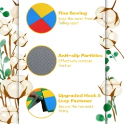 Costway 58'' Toddler Foam Play Mat Baby Folding Activity Floor Mat Home School Daycare 19 Costway 58'' Toddler Foam Play Mat Baby Folding Activity Floor Mat Home School Daycare -Household Improvement Store GUEST 6eb1dfd6 fe47 4789 b7a4 44953932ef6c