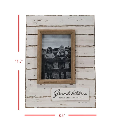 Antique White Sentiment Wood Decorative Picture Frame - Foreside Home & Garden 9 Antique White Sentiment Wood Decorative Picture Frame - Foreside Home & Garden - Image 7