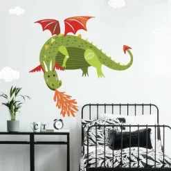 Dragon Peel And Stick Giant Wall Decal - RoomMates -Household Improvement Store GUEST 74cc94ea 6217 40e4 a573 bcbeaddd861f