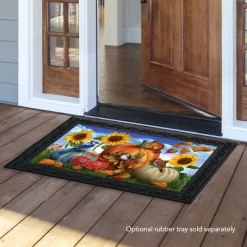 Fall Pumpkin Gathering Doormat 18" X 30" Indoor Outdoor Briarwood Lane 8 Fall Pumpkin Gathering Doormat 18" X 30" Indoor Outdoor Briarwood Lane -Household Improvement Store GUEST 76729751 b118 4598 8dfb 8898df7ab77b