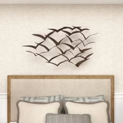 Metal Bird Flying Flock Wall Decor - Olivia & May 32 Metal Bird Flying Flock Wall Decor - Olivia & May -Household Improvement Store GUEST 77b234ca 9722 4705 961f 4a9edd572855