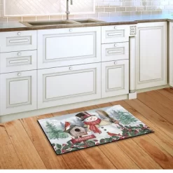 Jolly Snowman Welcome Winter Doormat 30" X 18" Indoor Outdoor Briarwood Lane -Household Improvement Store GUEST 77d4ec78 27aa 431f 9390 d1626909d523