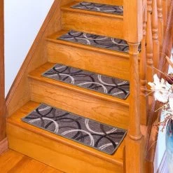 World Rug Gallery Moden Wavy Circles Non-Slip Stair Treads 19 World Rug Gallery Moden Wavy Circles Non-Slip Stair Treads -Household Improvement Store GUEST 788fa692 6d66 47f3 893f 79dd80b75db5