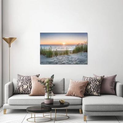 Beautiful Sunset At The Beach By Jan Becke Unframed Wall Canvas - ICanvas 4 Beautiful Sunset At The Beach By Jan Becke Unframed Wall Canvas - ICanvas - Image 2