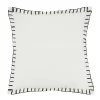 20"x20" Oversize Minimalist Chic Chunky Whip Stitch Poly Filled Square Throw Pillow White - Saro Lifestyle 1 20"x20" Oversize Minimalist Chic Chunky Whip Stitch Poly Filled Square Throw Pillow White - Saro Lifestyle -Household Improvement Store GUEST 79cafd4e 04a0 4638 bf01 a46945c05ebb