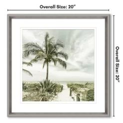 Americanflat Path To The Beach 20"x20" Pewter Framed Print Under Glass 7 Americanflat Path To The Beach 20"x20" Pewter Framed Print Under Glass -Household Improvement Store GUEST 79dedd4e 88a1 4995 b1e3 2a9b2531f729
