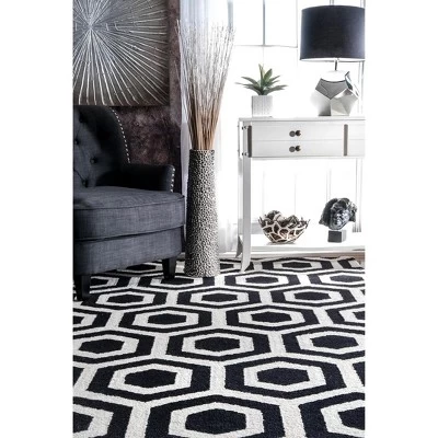 NuLOOM Hand Tufted Honeycomb Mayra Area Rug 7 NuLOOM Hand Tufted Honeycomb Mayra Area Rug - Image 5