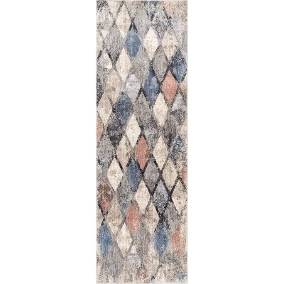NuLOOM Saoirse Distressed Trellis Area Rug 11 NuLOOM Saoirse Distressed Trellis Area Rug - Image 9