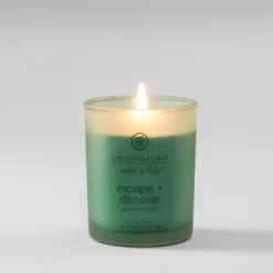 Glass Jar 3-Wick Mind & Body Escape & Discover Candle - Chesapeake Bay Candle -Household Improvement Store GUEST 7d11ad62 ff57 4b4f 81ae 2949612ba428