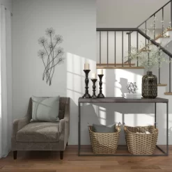 Metal Floral 3D Wire Wall Decor With Crystal Embellishments Black - Olivia & May 31 Metal Floral 3D Wire Wall Decor With Crystal Embellishments Black - Olivia & May -Household Improvement Store GUEST 7dbdbb8d b78f 4be2 997c 98b4e176b21e