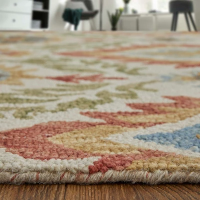 Abelia Transitional Floral & Botanical Area Rug 12 Abelia Transitional Floral & Botanical Area Rug - Image 10