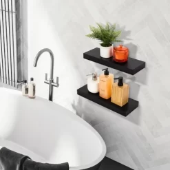 Sorbus Rustic Wood Coastal Beach Style Hanging Rectangle Wall Shelves 15 Sorbus Rustic Wood Coastal Beach Style Hanging Rectangle Wall Shelves -Household Improvement Store GUEST 7eaeef3f a8a5 494e a7ac cb2c77bccd24