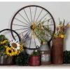 Metal Bike Wheel Wall Decor With Clothespin Photo Brown - Olivia & May -Household Improvement Store GUEST 80226078 1fd6 4848 98cd 4378bb2ac033