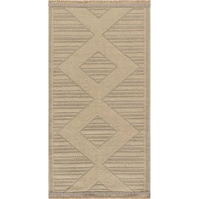 Nourison Washable Jute Non-Slip Modern Geometric Fringe Indoor Rug 13 Nourison Washable Jute Non-Slip Modern Geometric Fringe Indoor Rug - Image 11