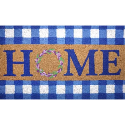 Lavender Home Spring Natural Fiber Coir Doormat Indoor Outdoor 30" X 18" Briarwood Lane 4 Lavender Home Spring Natural Fiber Coir Doormat Indoor Outdoor 30" X 18" Briarwood Lane - Image 2