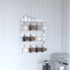 Merrick Lane Steeley Wooden Wall Mount Mug Rack Organizer With Upper Storage Shelf And Metal Hanging Hooks With No Assembly Required 1 Merrick Lane Steeley Wooden Wall Mount Mug Rack Organizer With Upper Storage Shelf And Metal Hanging Hooks With No Assembly Required -Household Improvement Store GUEST 81f8c026 97b6 417b 828b a41d22db904e