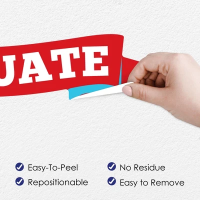 Big Dot Of Happiness Nurse Graduation Party Photo Backdrop - Wall Decals 4 Big Dot Of Happiness Nurse Graduation Party Photo Backdrop - Wall Decals - Image 2