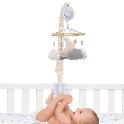 Lambs & Ivy Goodnight Moon Musical Baby Crib Mobile Soother Toy - Stars/Clouds 2 Lambs & Ivy Goodnight Moon Musical Baby Crib Mobile Soother Toy - Stars/Clouds