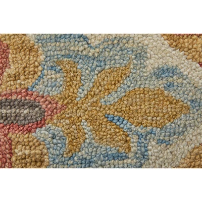 Abelia Transitional Floral & Botanical Area Rug 10 Abelia Transitional Floral & Botanical Area Rug - Image 8