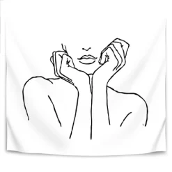 Americanflat Thinking By Martina Wall Tapestry -Household Improvement Store GUEST 849ccce9 08a7 46c2 b2b2 48275e9d22ee