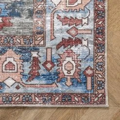 NuLOOM Eliza Machine Washable Traditional Medallion Area Rug -Household Improvement Store GUEST 85575a68 9294 45f0 a6b8 50090743f183