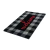 1'4" X 2'4" Buffalo Plaid Welcome Indoor/Outdoor Coir Doormat Red/Black/Gray - Entryways 1 1'4" X 2'4" Buffalo Plaid Welcome Indoor/Outdoor Coir Doormat Red/Black/Gray - Entryways -Household Improvement Store GUEST 87c29fd0 6bdf 4ee8 a137 1104d5b945d8