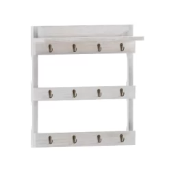 Merrick Lane Steeley Wooden Wall Mount Mug Rack Organizer With Upper Storage Shelf And Metal Hanging Hooks With No Assembly Required 24 Merrick Lane Steeley Wooden Wall Mount Mug Rack Organizer With Upper Storage Shelf And Metal Hanging Hooks With No Assembly Required -Household Improvement Store GUEST 8cfd5d8d 55a2 4a12 b0c2 827b77601e5e