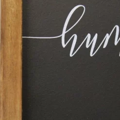 (Set Of 3) 8" X 10" "Be" Wall Art Black/Brown - Stratton Home Décor