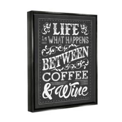 Stupell Industries Life, Between Coffee And Wine Chalk 5 Stupell Industries Life, Between Coffee And Wine Chalk -Household Improvement Store GUEST 9856d9f2 5870 4ee7 a85e 5ea89077343e