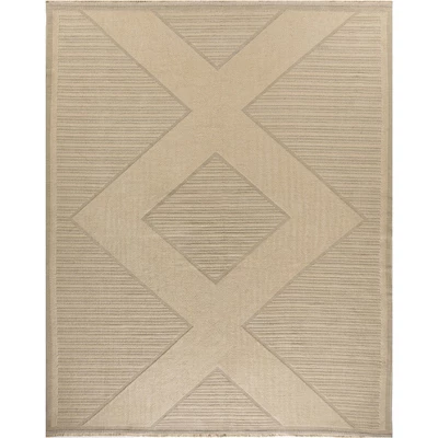 Nourison Washable Jute Non-Slip Modern Geometric Fringe Indoor Rug 12 Nourison Washable Jute Non-Slip Modern Geometric Fringe Indoor Rug - Image 10