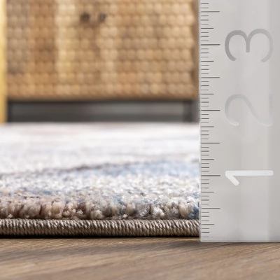 NuLOOM Saoirse Distressed Trellis Area Rug 4 NuLOOM Saoirse Distressed Trellis Area Rug - Image 2