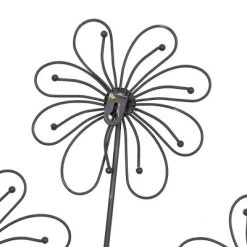 Metal Floral 3D Wire Wall Decor With Crystal Embellishments Black - Olivia & May 23 Metal Floral 3D Wire Wall Decor With Crystal Embellishments Black - Olivia & May -Household Improvement Store GUEST 9b6b32fb 119c 4d3e 9a68 b6dbb994de1b