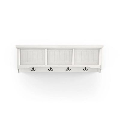 Seaside Storage Shelf White - Crosley 3 Seaside Storage Shelf White - Crosley