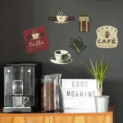 Coffee House Peel And Stick Wall Decal - RoomMates -Household Improvement Store GUEST 9b9590e4 a1f9 4c84 8124 d3f5b54c0096