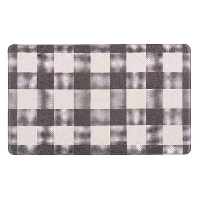 World Rug Gallery Checkered Plaid Anti-Fatigue Standing Mat 13 World Rug Gallery Checkered Plaid Anti-Fatigue Standing Mat - Image 11