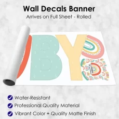 Big Dot Of Happiness Hello Rainbow - Peel And Stick Boho Baby Shower Standard Banner Wall Decals - Baby 10 Big Dot Of Happiness Hello Rainbow - Peel And Stick Boho Baby Shower Standard Banner Wall Decals - Baby -Household Improvement Store GUEST 9ef06937 f6b6 40e2 b320 9081de3a48c7