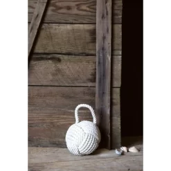 Rope Knot Door Stop - Tan - Storied Home