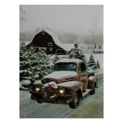 Northlight LED Lighted Fiber Optic Truck With Tree Christmas Canvas Wall Art 15.75" X 11.75" 9 Northlight LED Lighted Fiber Optic Truck With Tree Christmas Canvas Wall Art 15.75" X 11.75" -Household Improvement Store GUEST a4a7b733 bd5a 4a80 bfb6 9208cd0a0679