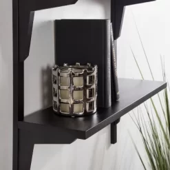 24" X 8" X 24" Meridien Wood Wall Shelf Black - Kate & Laurel All Things Decor 14 24" X 8" X 24" Meridien Wood Wall Shelf Black - Kate & Laurel All Things Decor -Household Improvement Store GUEST a62f4ada b515 4a8f 8aa9 9e550b53b8b3