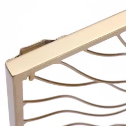 LuxenHome Gold Abstract Flower Square Metal Wall Art 12 LuxenHome Gold Abstract Flower Square Metal Wall Art -Household Improvement Store GUEST a6919745 06cd 4c66 9b45 957e75d9117b