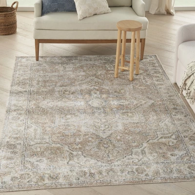 Nourison Astra Machine Washable Vintage Medallion Indoor Rug 3 Nourison Astra Machine Washable Vintage Medallion Indoor Rug