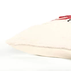 20"x20" Oversize Poly Filled Home Snowman Family Square Throw Pillow Ivory - Rizzy Home -Household Improvement Store GUEST a803bd37 29b0 4fff 87b5 6af30016291a