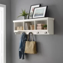 Seaside Storage Shelf White - Crosley 9 Seaside Storage Shelf White - Crosley -Household Improvement Store GUEST a8672bb2 6ea7 4dc6 9205 aa376b07949f