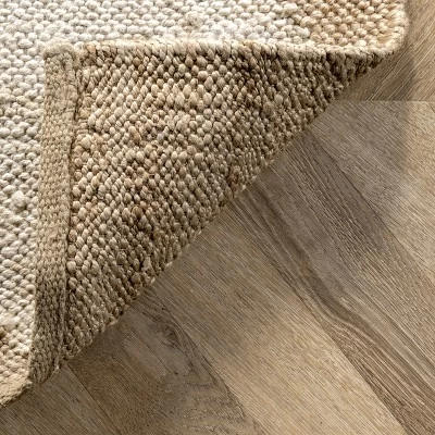 Arvin Olano X RugsUSA - Louie Diamond Checkerboard Jute Area Rug 8 Arvin Olano X RugsUSA - Louie Diamond Checkerboard Jute Area Rug - Image 6