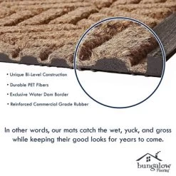 Aqua Shield Diamonds Indoor/Outdoor Doormat - Bungalow Flooring 13 Aqua Shield Diamonds Indoor/Outdoor Doormat - Bungalow Flooring -Household Improvement Store GUEST aa6c5bf3 0c28 48dd 9bfc 98c25d0ac5dc 1