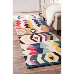 Hand Tufted Ofelia Multi-colored Rug - NuLOOM