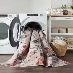 Nourison Washables Floral Indoor Non-Skid Area Rug 13 Nourison Washables Floral Indoor Non-Skid Area Rug -Household Improvement Store GUEST af723828 ca26 4a6e 9021 beaac47ce03d