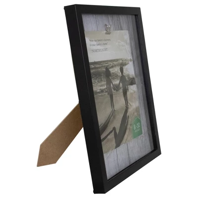Northlight 14.5" Classical Rectangular 8" X 10" Photo Picture Frame With Clip - Black And White 4 Northlight 14.5" Classical Rectangular 8" X 10" Photo Picture Frame With Clip - Black And White - Image 2
